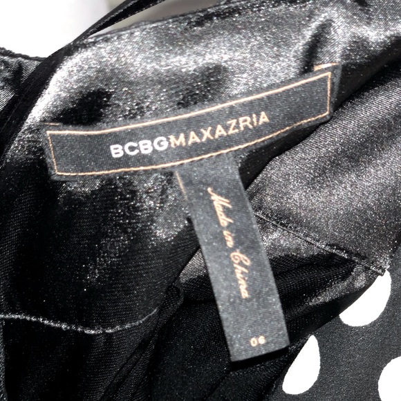 BCBG MAX AZRIA Polkadot Halter Dress - Picture 8 of 13